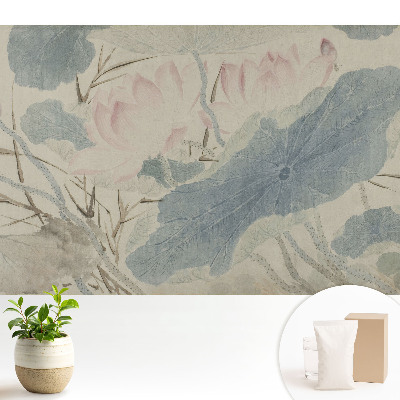 Modern tapéta Finom virágok klasszikus stílusban