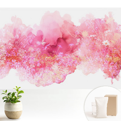 Dekor tapéta Rózsaszín virágos absztrakció