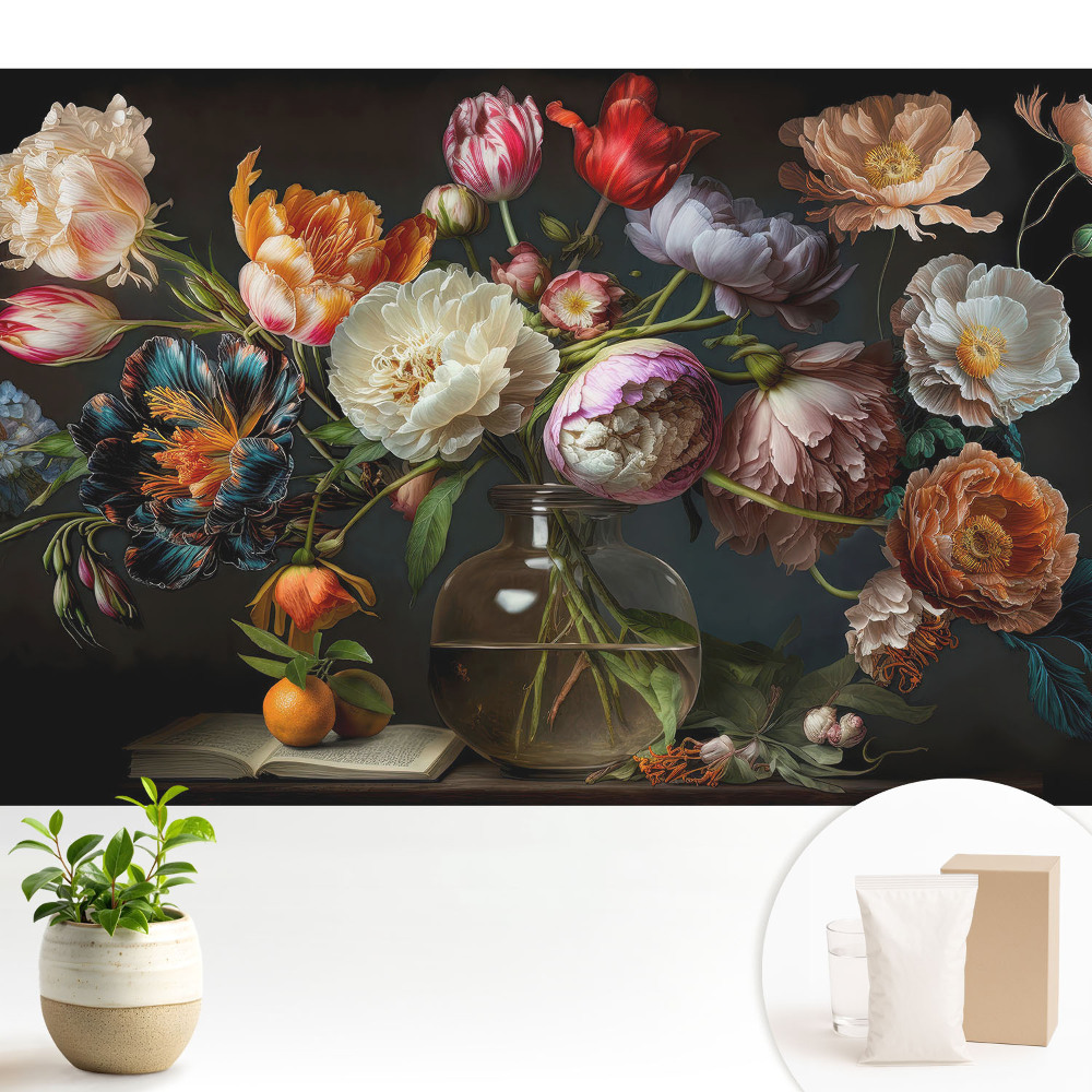 Dekor tapéta Virágkötészet vázában