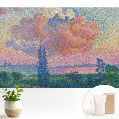 Dekor tapéta Tájkép felhőkkel a színes égbolton