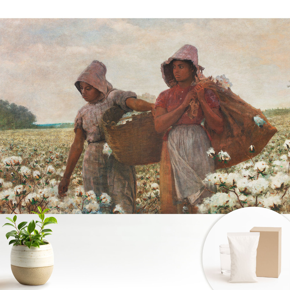 Modern tapéta Rusztikus pamutmező