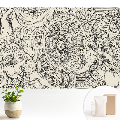 Dekor tapéta Klasszikus díszítő motívumok