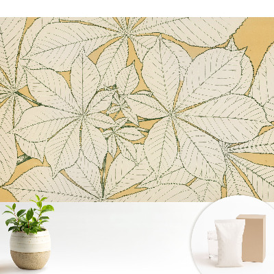 Modern tapéta Stílus: minimalizmus, harmónia, levelek, otthonosság