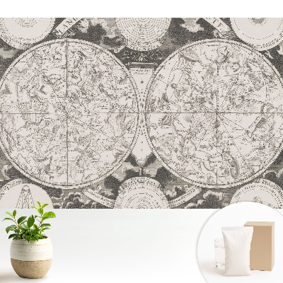 Történelmi csillagképek retro térképészet