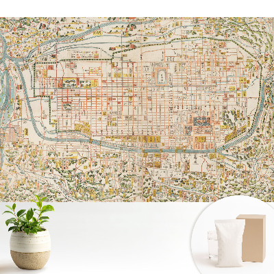 Történelmi várostérkép utcai részletekkel