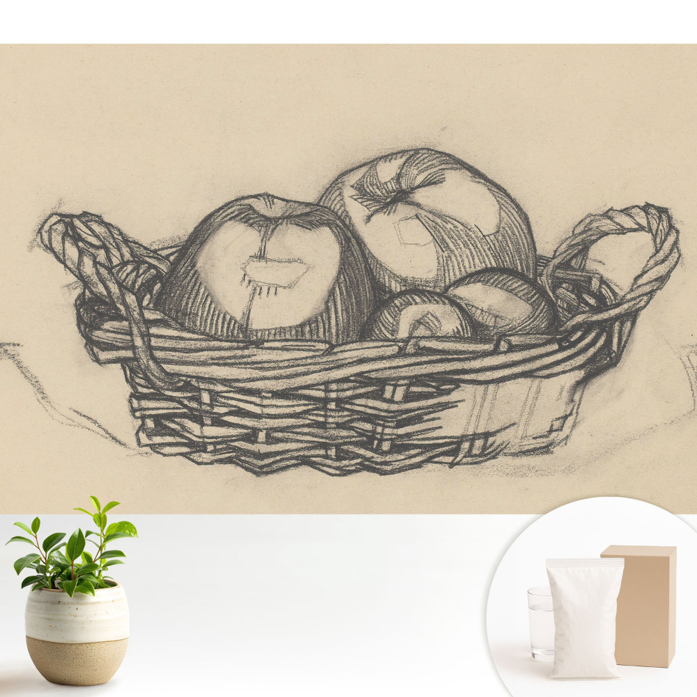 Dekor tapéta Gyümölcskosár klasszikus rajz