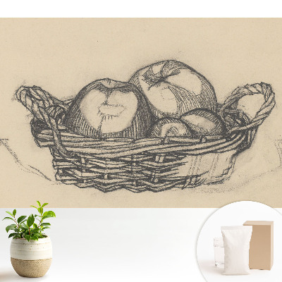 Dekor tapéta Gyümölcskosár klasszikus rajz