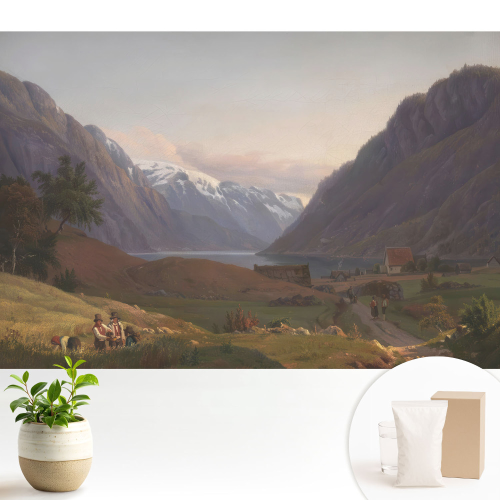 Modern tapéta Békés, harmonikus táj