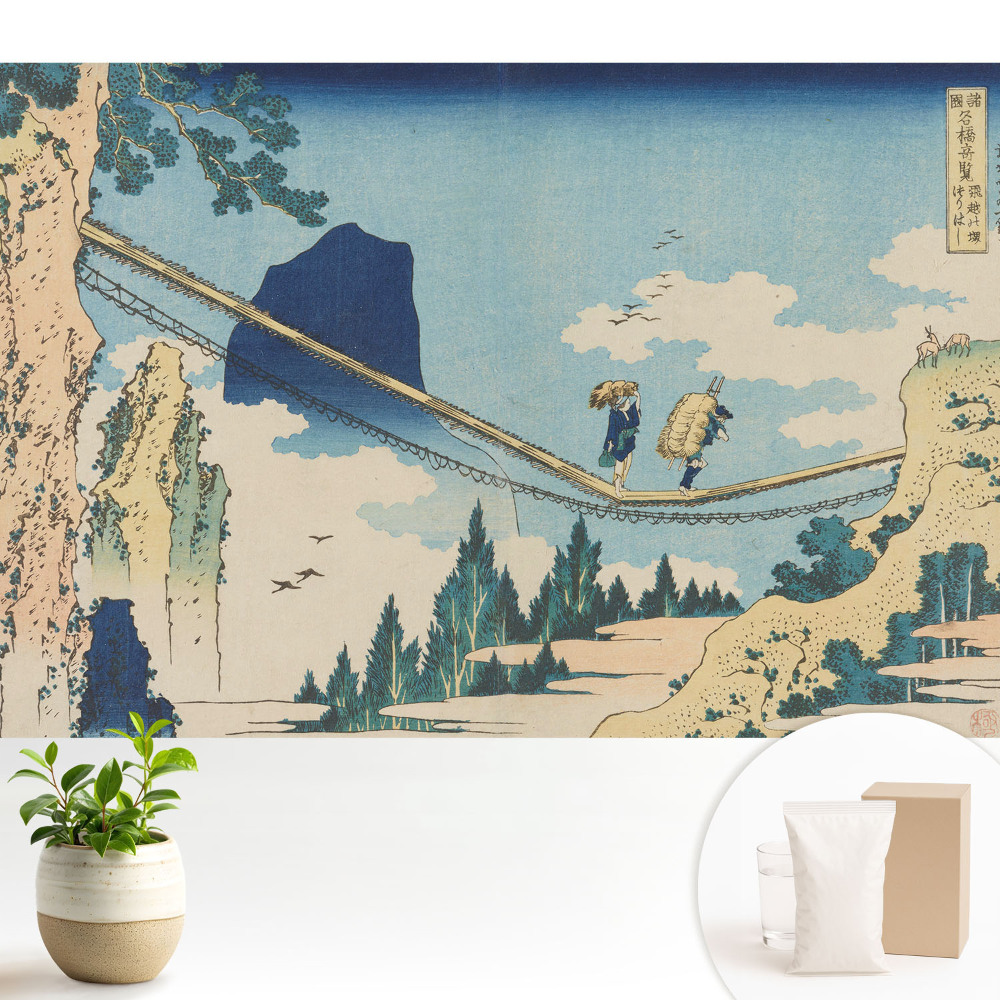 Modern tapéta Hagyományos japán tájkép