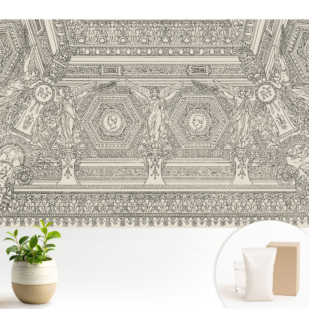 Tapéta Klasszikus dísztárgy, tele részletekkel