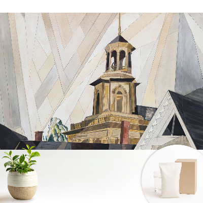 Egy építészeti torony absztrakciója