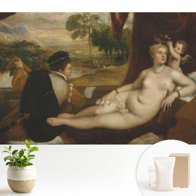 Tapéta Klasszikus motívum a tájképben szereplő alakokról