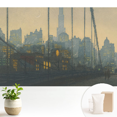 Egy fényekkel teli éjszakai város