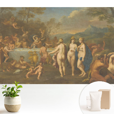 Dekor tapéta Az ősi mitológiai karakterek harmóniát lakomáznak