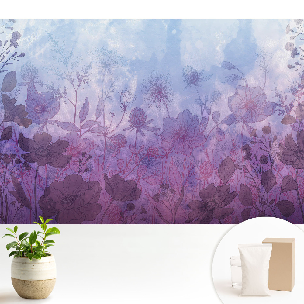 Dekor tapéta Éteri virágkompozíció