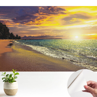 Öntapadó tapéta Lenyűgöző tengerparti táj