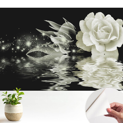 Öntapadós tapéta falra Varázsrózsa világító hatással