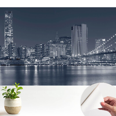Öntapadós tapéta Városi éjszakai panoráma