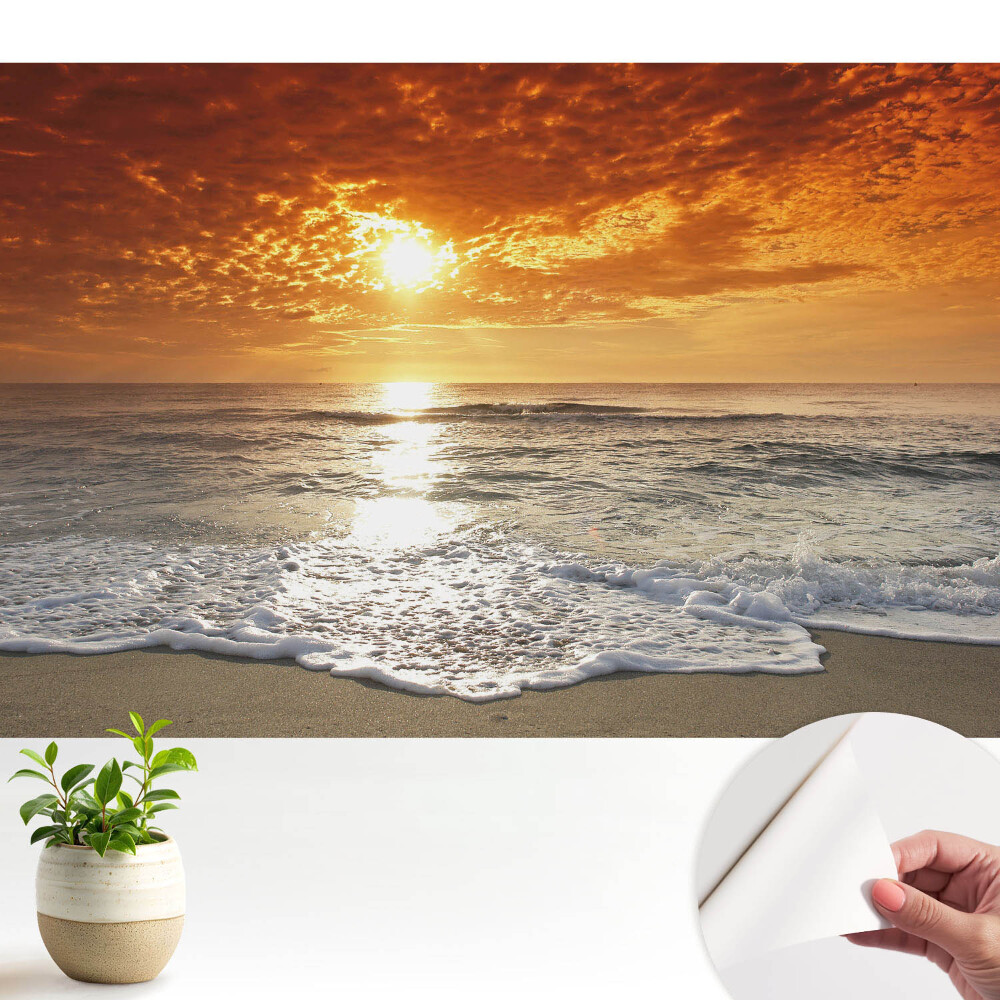 Öntapadó tapéta A béke lenyűgöző naplementéje