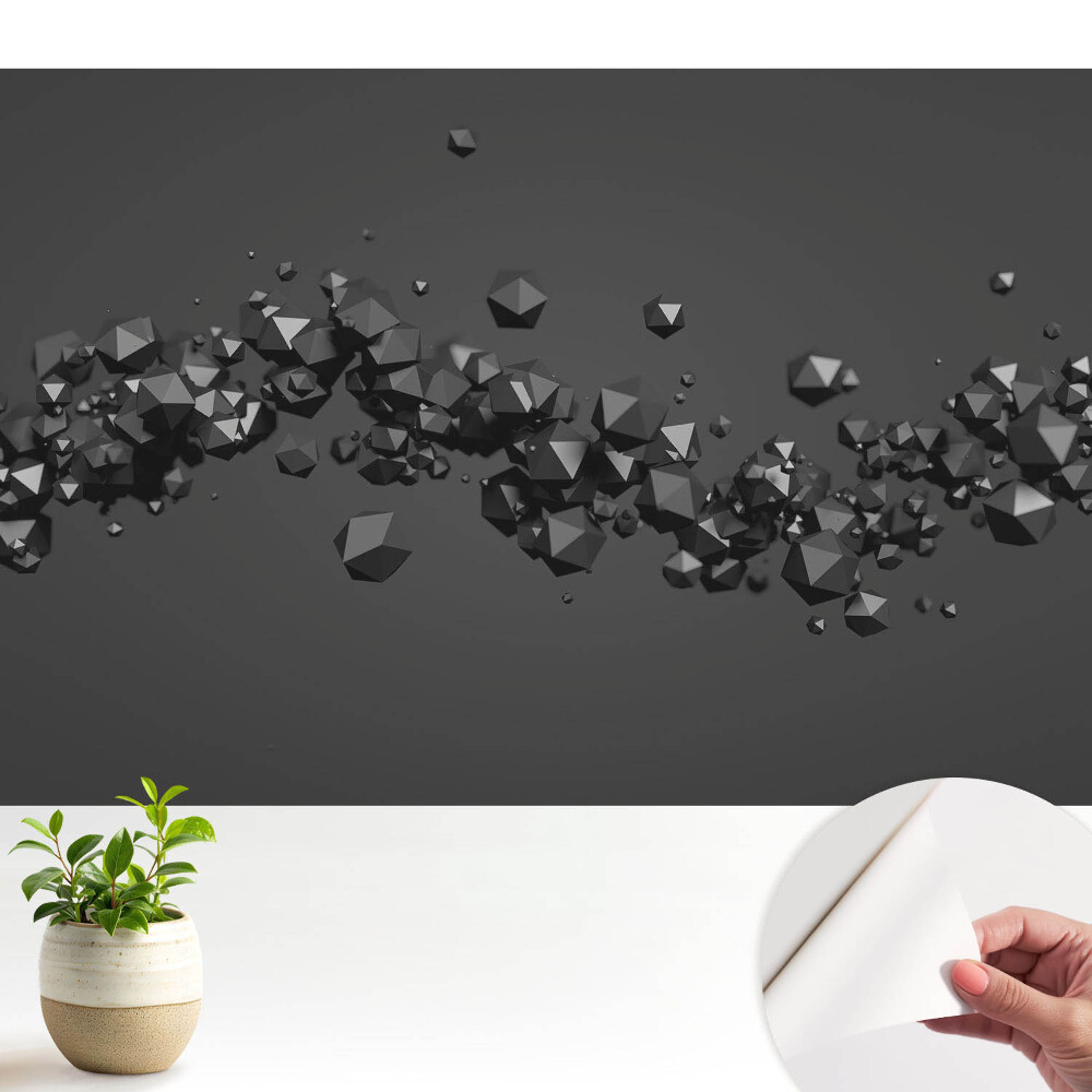 Öntapadó tapéta Modern geometriai poliéderek