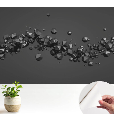 Öntapadó tapéta modern geometriai poliéderekkel