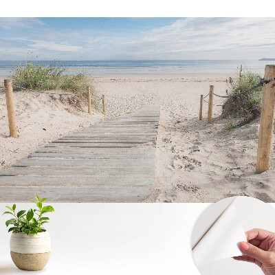 Dekor tapéta „Bejárat a dűnék között elterülő strand”