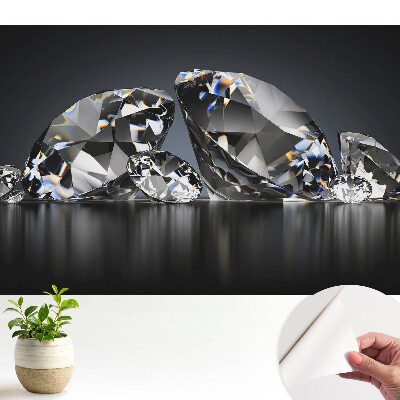 Öntapadós tapéta csillogó kristálymintával a tökéletes elegancia érdekében