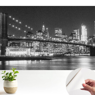 Öntapadó tapéta Az éjszakai város, lenyűgöző panoráma