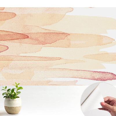 Öntapadós tapéta pasztell absztrakt mintával, nyugodt hangulatot árasztó
