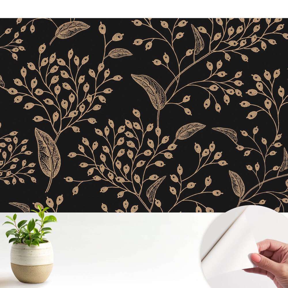 Öntapadó tapéta Klasszikus virágminta