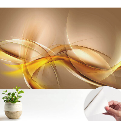 Dekortapéta az absztrakt minta finom íveivel