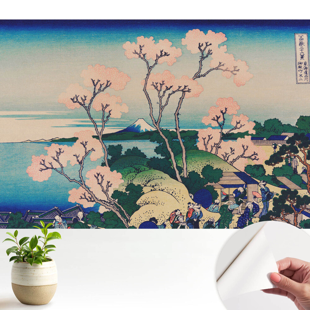 Modern tapéta Japán táj tavaszi varázsa