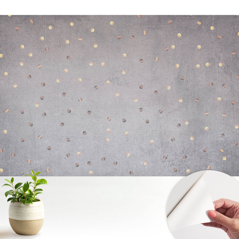 Öntapadós tapéta falra Modern minta apró pöttyökkel