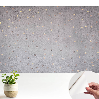 Öntapadós tapéta modern, apró pöttyös mintával