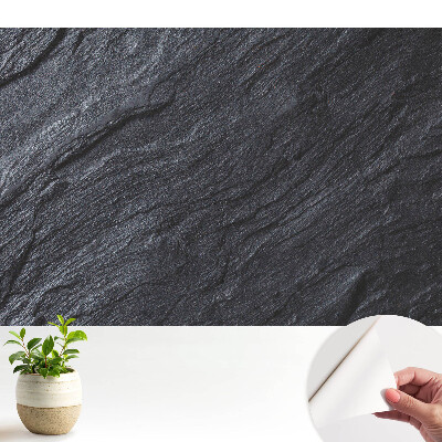 Öntapadós tapéta Sötét kő textúra