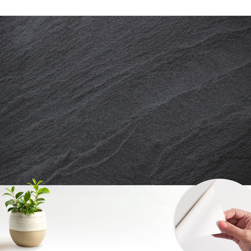 Öntapadós tapéta falra Sötét kő textúra