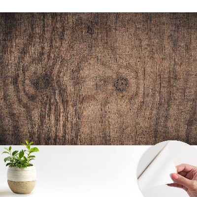 Öntapadós tapéta rusztikus fa textúrával klasszikus kompozícióban