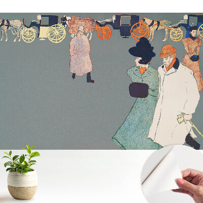 Tapéta Retro stílusú illusztratív nosztalgia