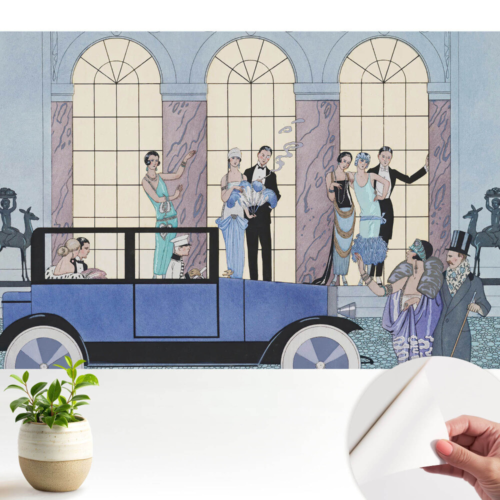 Dekor tapéta Stílusos 1920-as évekbeli ruhák, elegáns karakterek