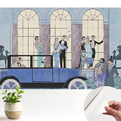 Dekor tapéta Stílusos 1920-as évekbeli ruhák, elegáns karakterek