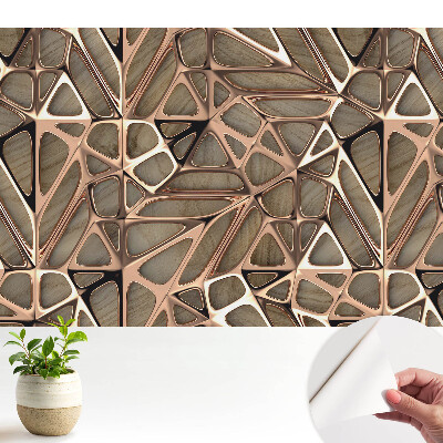 Öntapadós falmatrica a fa organikus eleganciájával