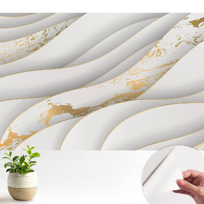 Öntapadós tapéta absztrakt hullámok mintával