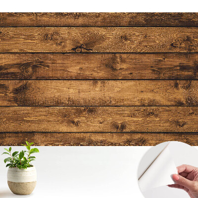 Tapéta rusztikus fa deszkák motívummal