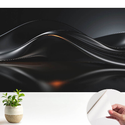 Dekor tapéta Elegáns metál hullámvonal