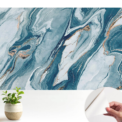 Tapéta absztrakt márványvonalakkal és hullámokkal