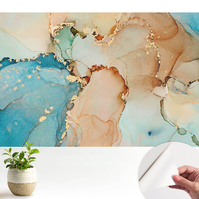 Öntapadós tapéta absztrakt színösszeállítással