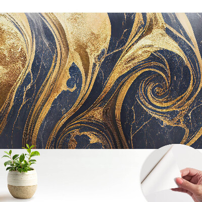 Öntapadós tapéta elegáns absztrakt örvényekkel és vonalakkal