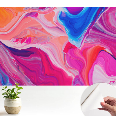 Tapéta A mozgás színes absztrakciója