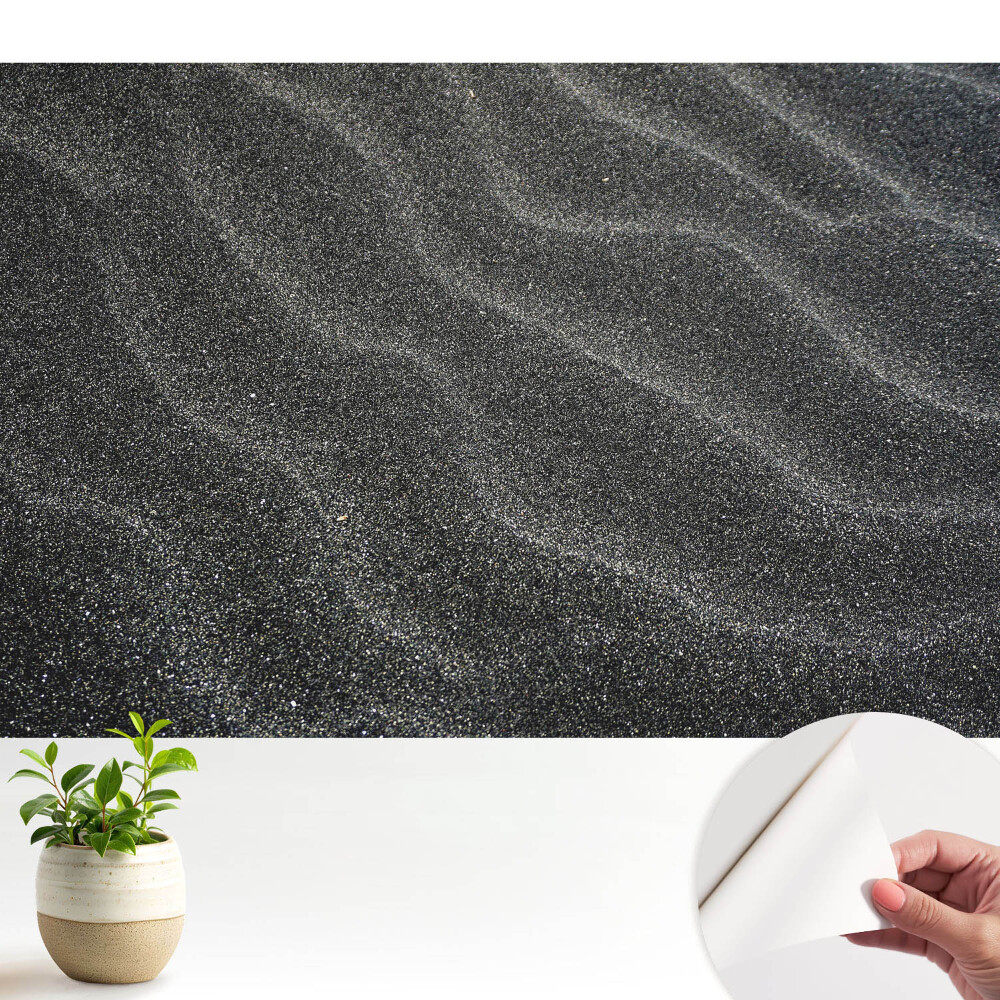 Dekor tapéta Hullámos vonalak sötét háttér előtt