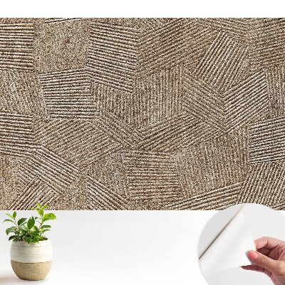 Öntapadós tapéta geometrikus vonalmintával, harmonikus dizájnnal